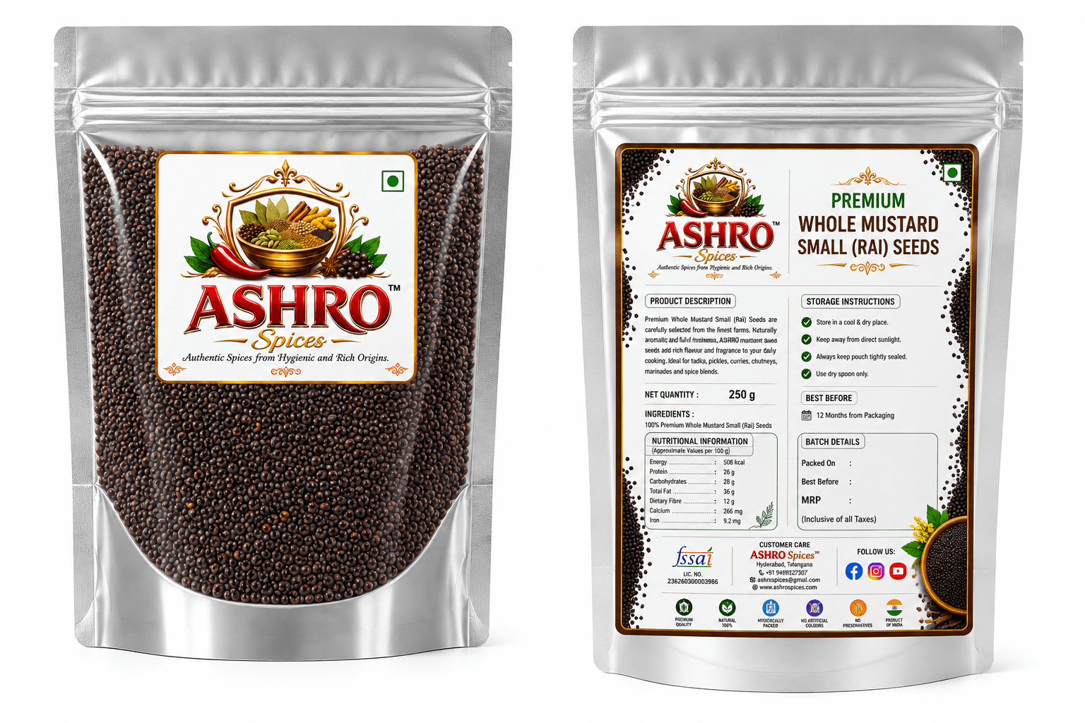 ASHRO Premium SUGANDH GOLD Coriander Powder